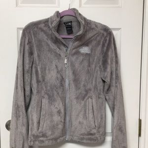 Fuzzy Northface jacket